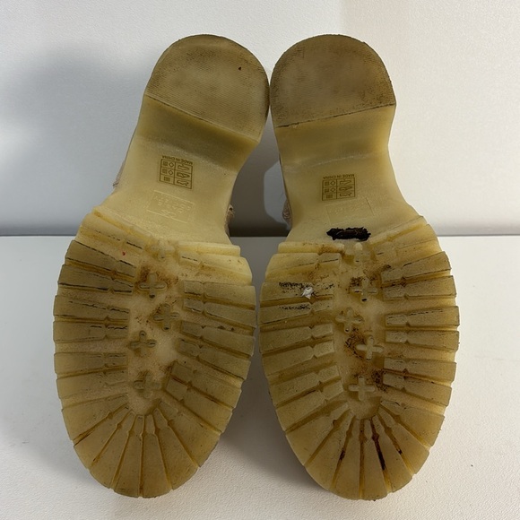 Oasis Society Chunky Heel Suede Ankle Booties Platform Side Zip Women’s Size 9 - Picture 5 of 5